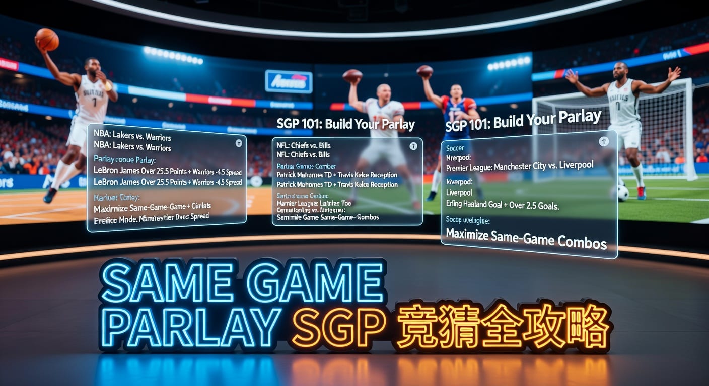 same game parlay SGP实战解析与搭配思路