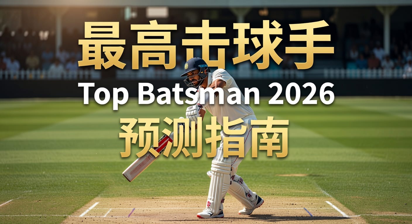 最高击球手 Top Batsman 2026年实战分析