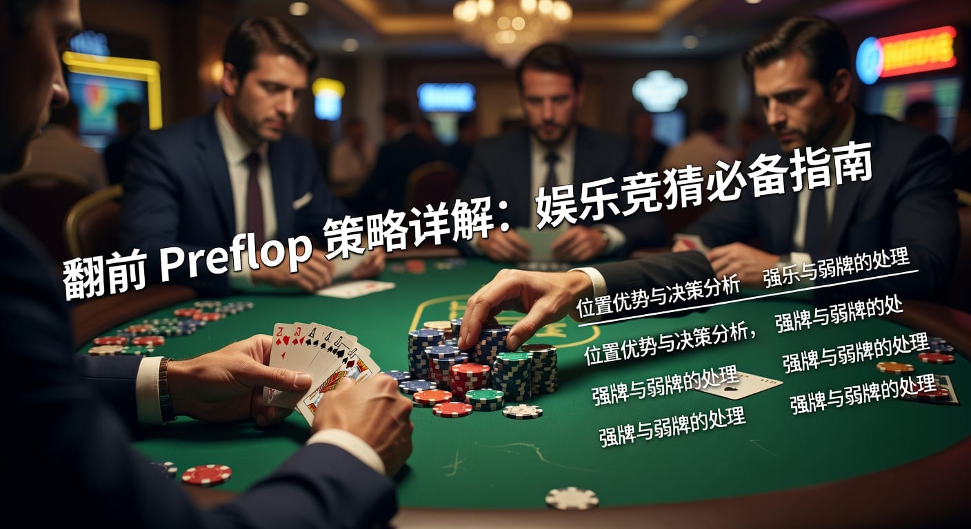 翻前 preflop：入池决策与位置策略实战