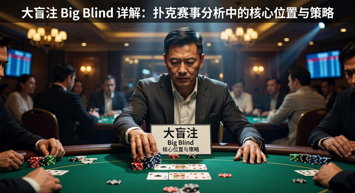 大盲注 big blind：下注单位与实战解析