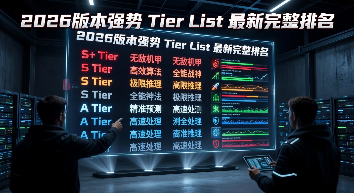 版本强势 Tier List：最新分层与实战判断