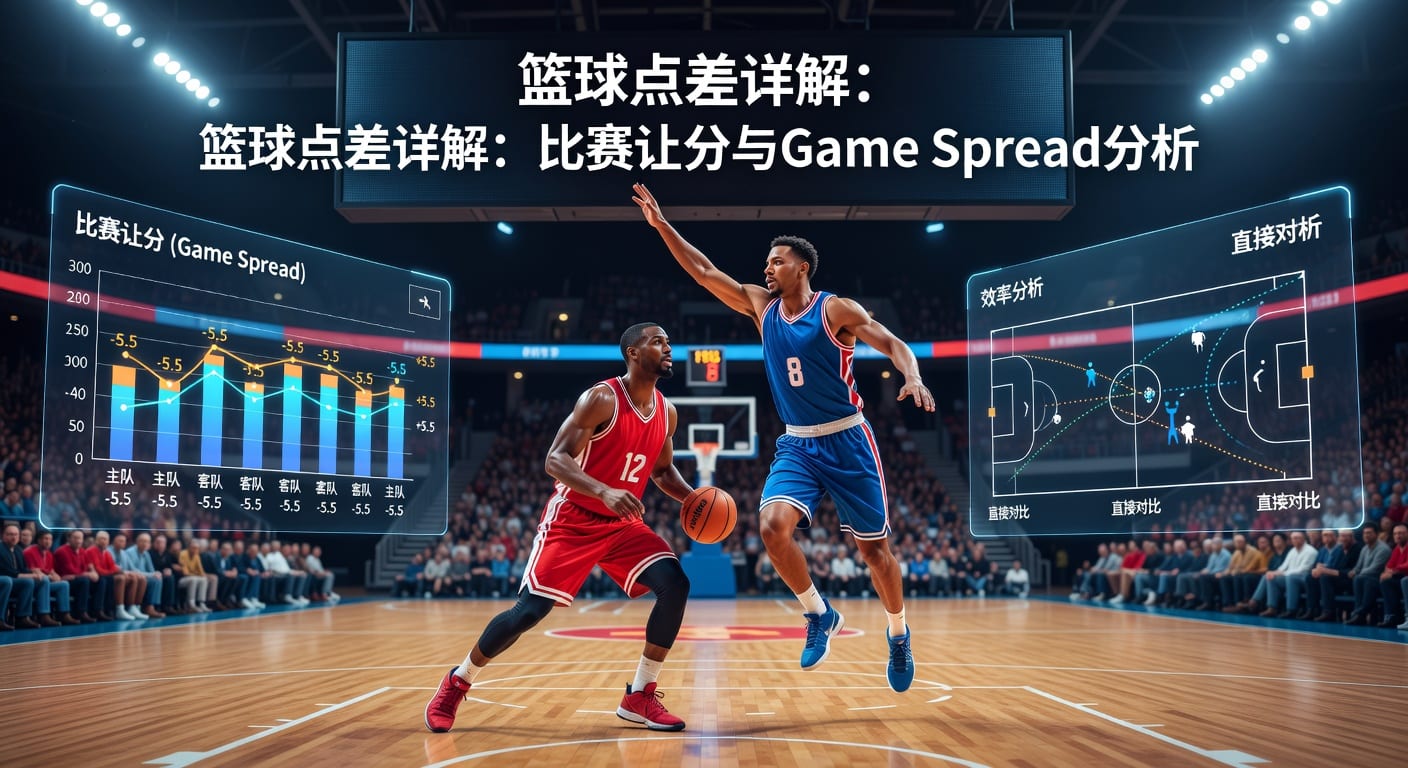 篮球点差 比赛让分 game spread 详解与实战判断