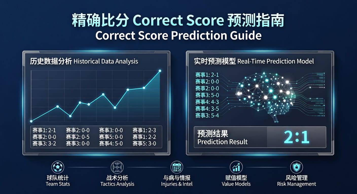 精确比分 correct score：投注技巧与投注技巧思路