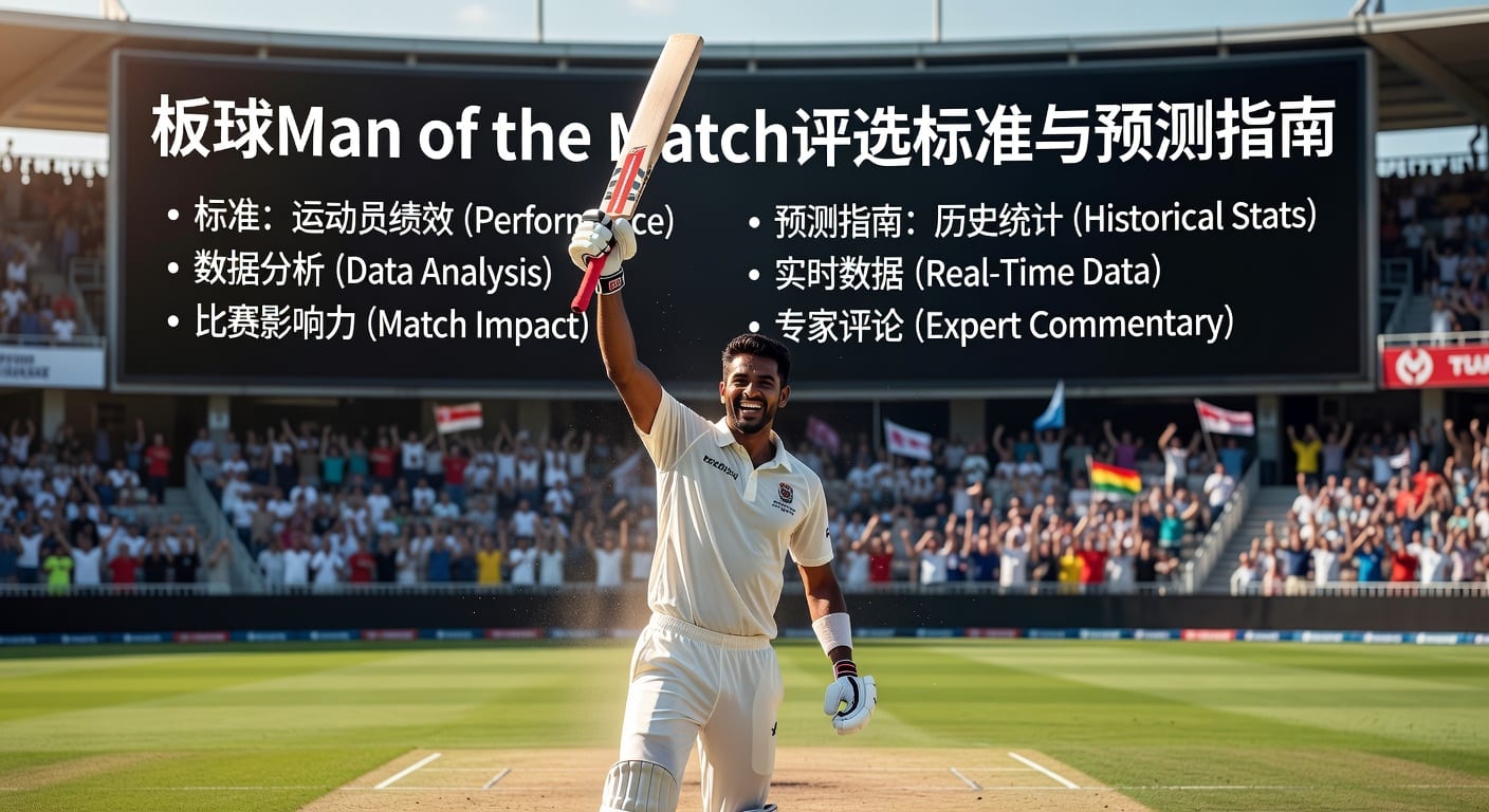 板球Man of the Match评选逻辑与数据指标