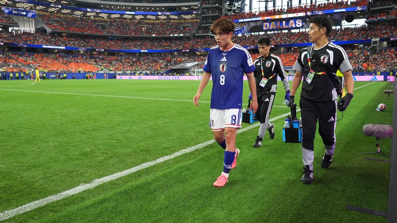 久保缺阵在即 日本迎战巴西盼改写世界杯历史